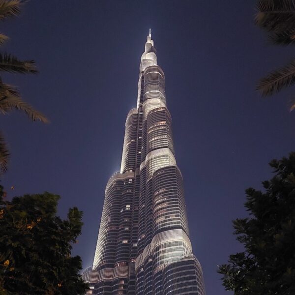 Burj Khalifa at night