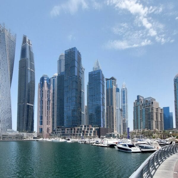 Dubai Marina walkway