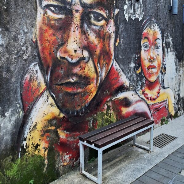 Maleisië - streetart in Georgetown