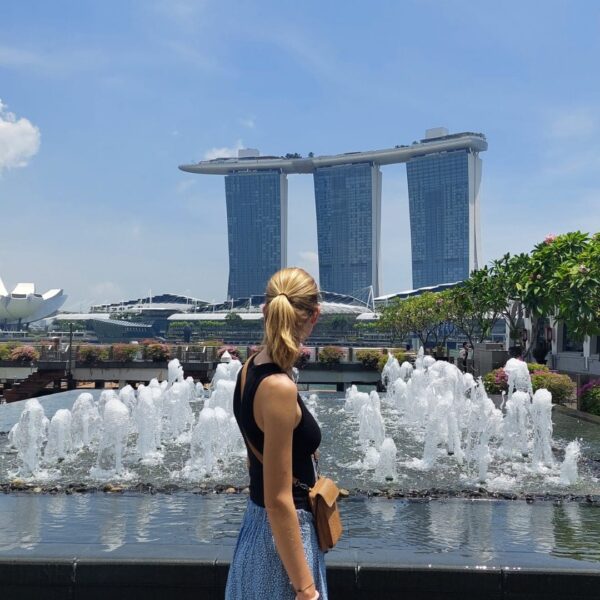 Travel expenses city trip Singapore Marina Bay Sands hotel