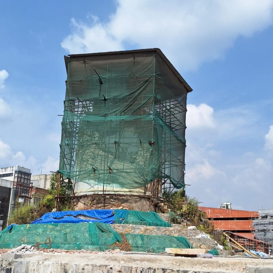 De oude Dharahara toren in Kathmandu Nepal
Wat te doen in Kathmandu?