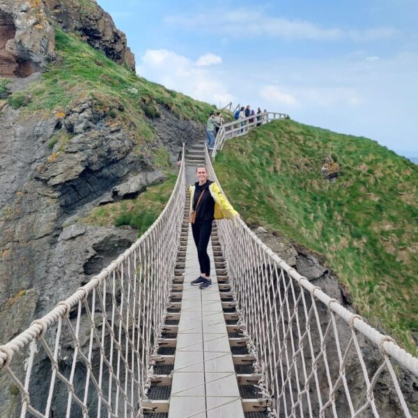 North Ireland Carrick-a-rede rope bridge