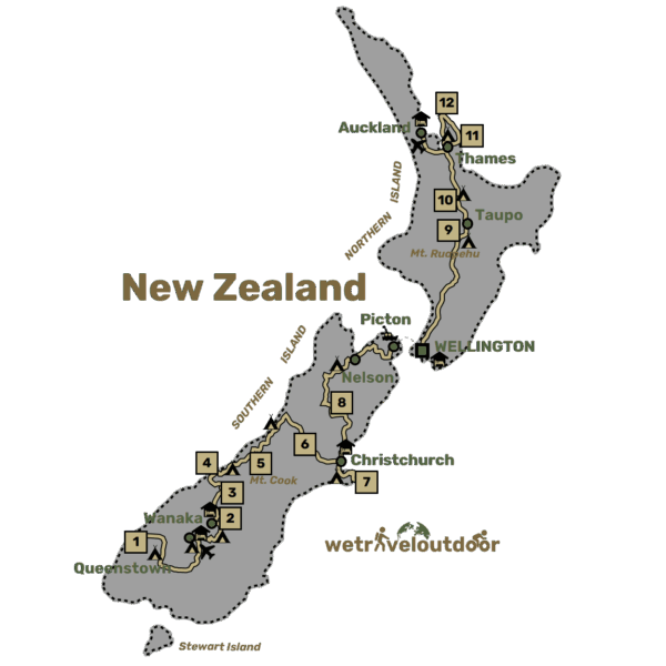 Map New Zealand wetraveloutdoor
new zealand itinerary 3 weeks 