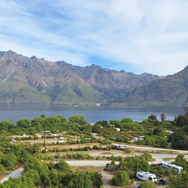 New Zealand - camping close to Queenstown