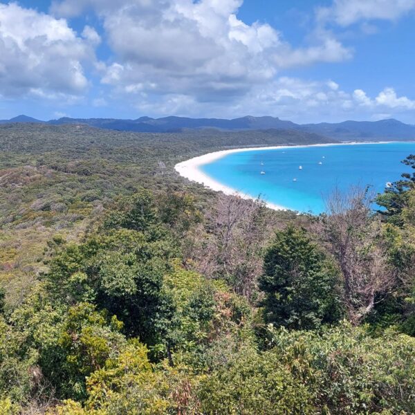 Australië strand bij Whitehaven Beach