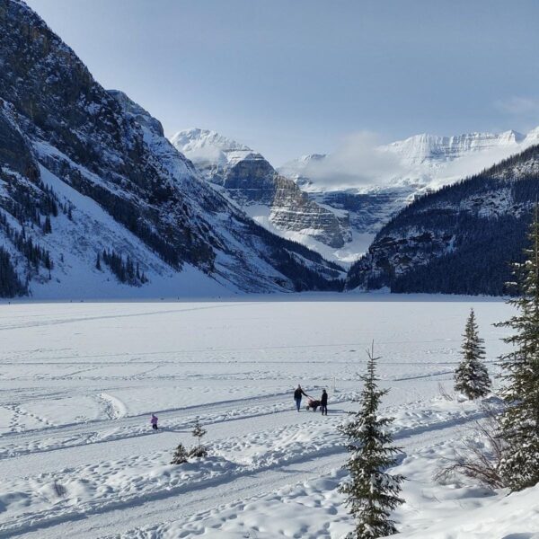Winter Road Trip Itinerary Canada West Lake Louise