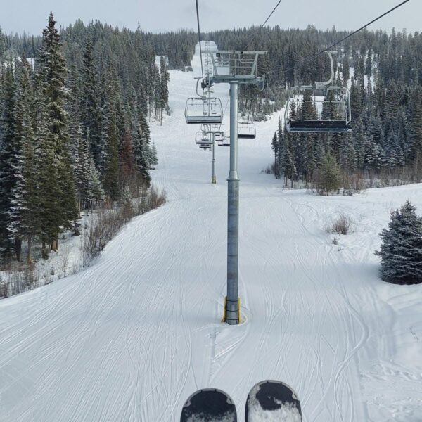 Winter Road Trip Itinerary Canada West Sun Peaks Ski resort