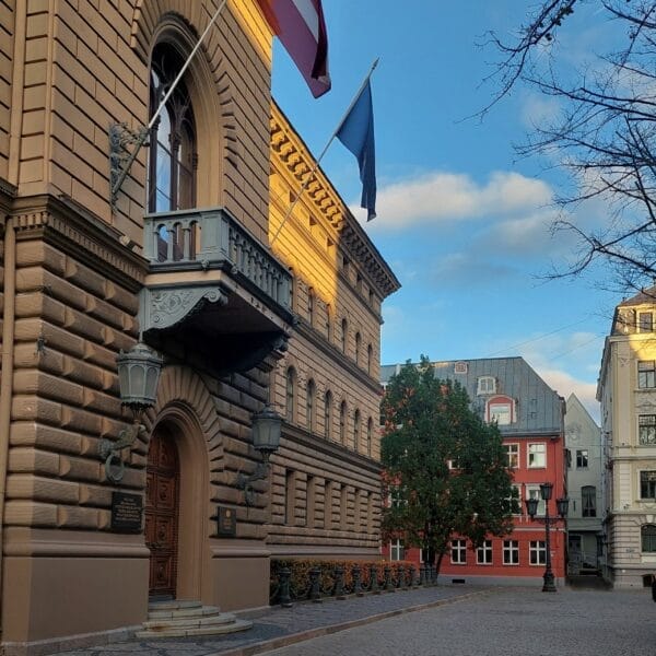 Baltische Staten hoofdstad van Letland Riga