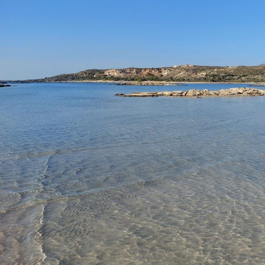 Stranden westkust Kreta: Elafonisi