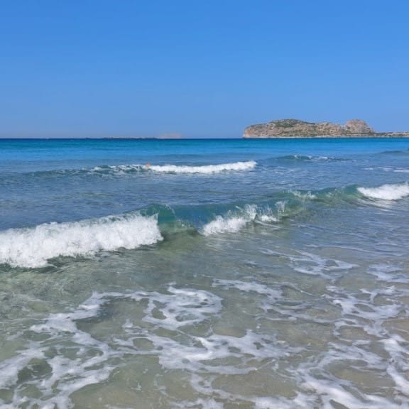 Strand bij Falasarna Kreta