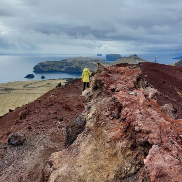 Iceland Eldfell volcano