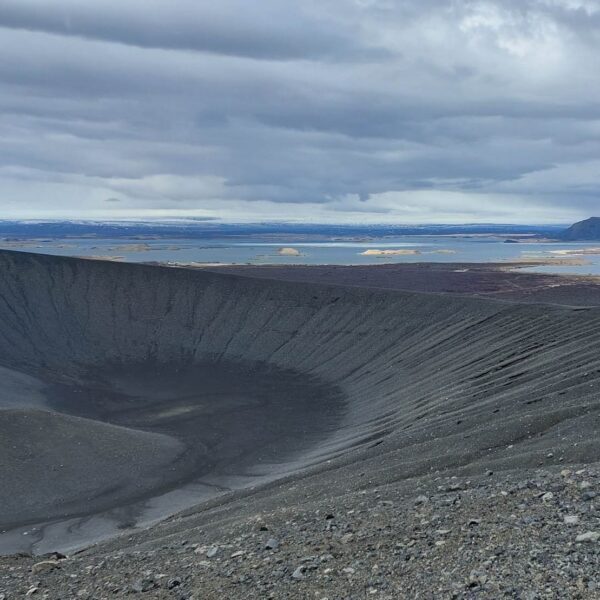 Iceland Hverfjall volcano
