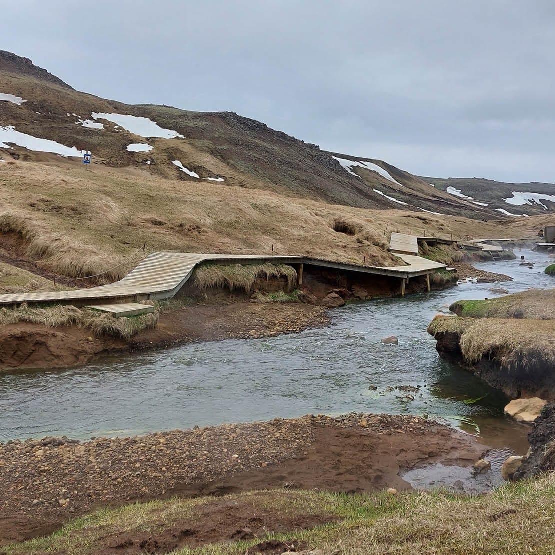 IJsland Reykjaladur hotspring