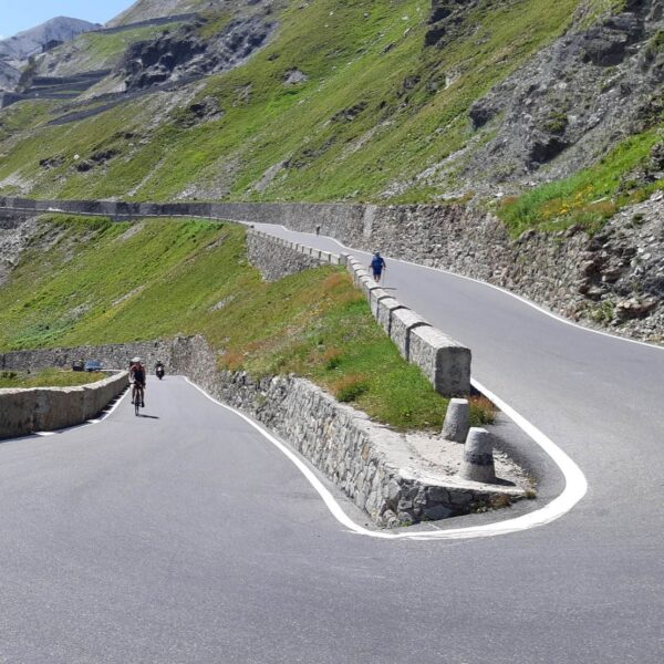 Switzerland Italy Passo dello Stelvio cycling route