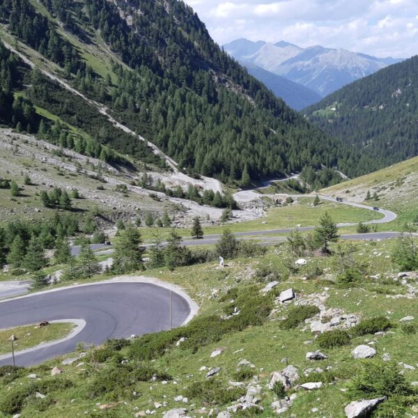 Zwitserland Italië Passo dello Stelvio racefiets route